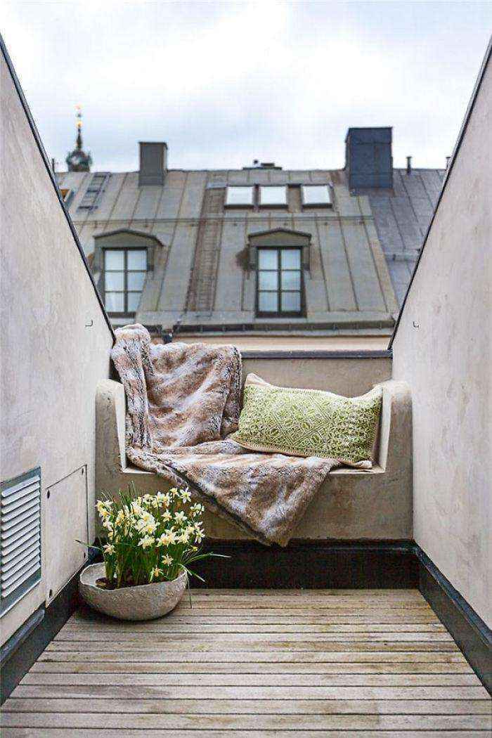 20 идей создания уютного балкона 16 | Дока-Мастер