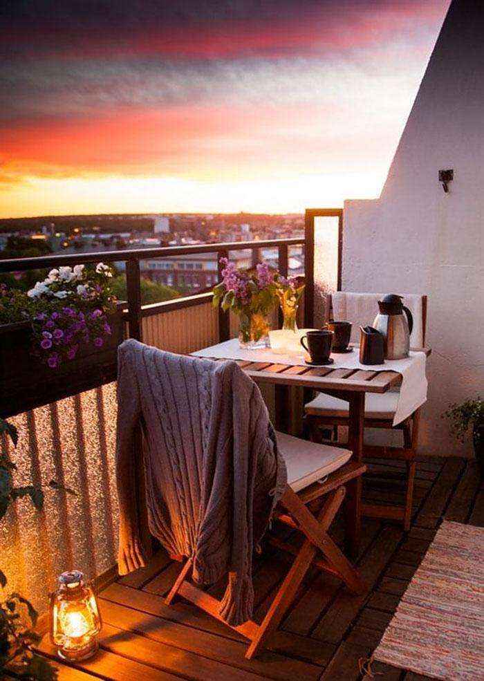 20 идей создания уютного балкона 19 | Дока-Мастер