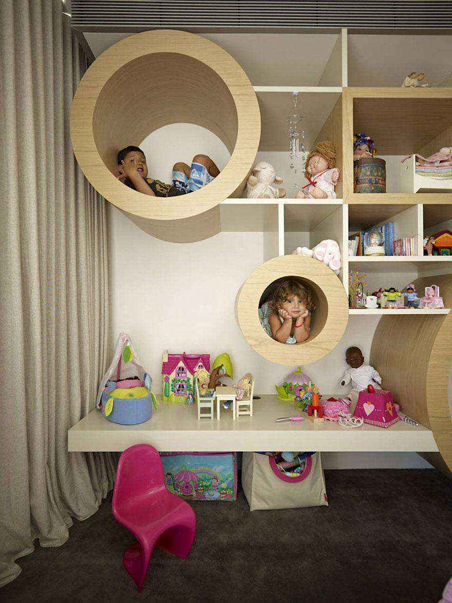 20 самых необычных детских комнат 25 | Дока-Мастер