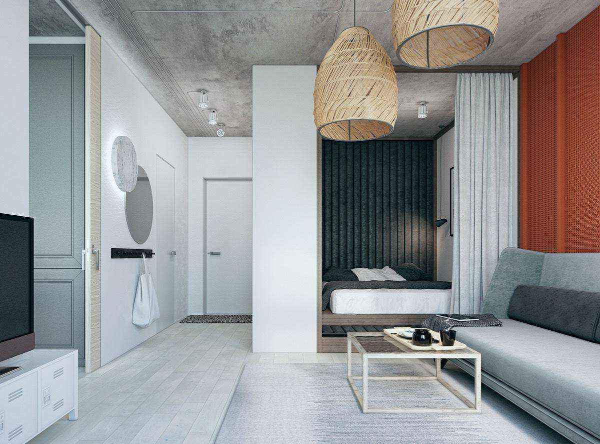 Две идеи дизайна супермаленькой квартиры 4 | Дока-Мастер