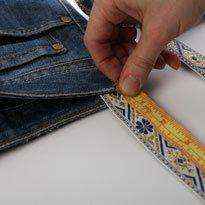 Как превратить старые джинсы в уютный гамак 15 | Дока-Мастер