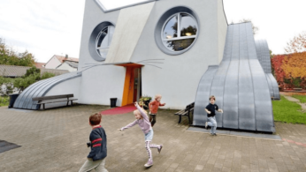 Детский сад в форме кошки — место, которое дети любят 54 | Дока-Мастер