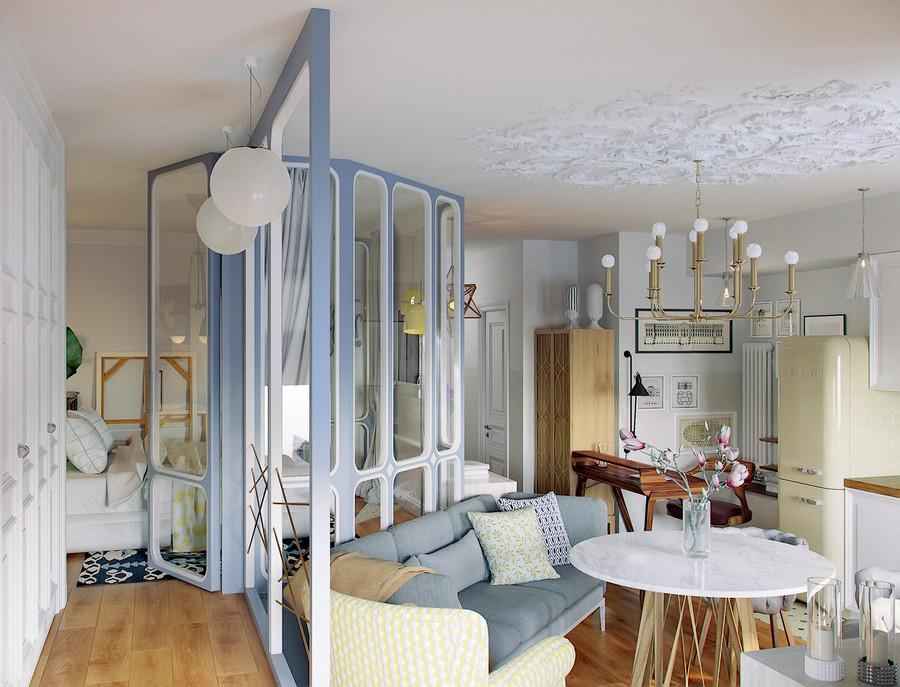 Супер функциональная двухкомнатная квартира для семьи с ребенком 5 | Дока-Мастер