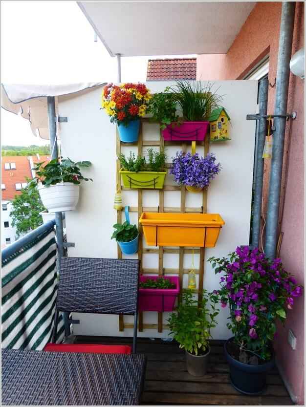10 ярких идей для маленького балкона 2 | Дока-Мастер