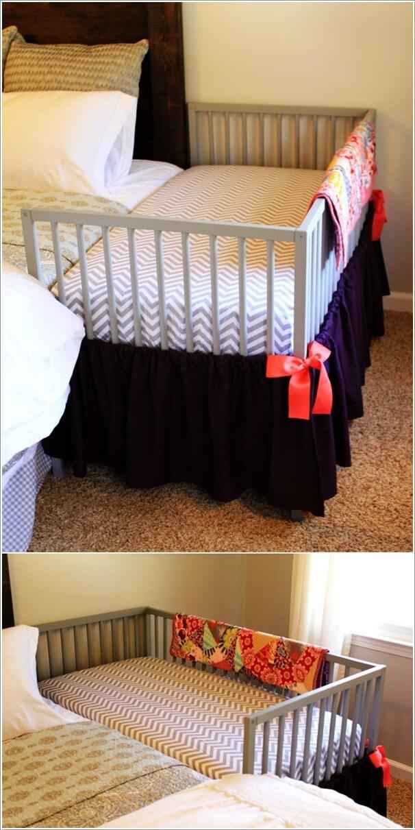 10 идей приставных кроваток для новорожденных 2 | Дока-Мастер