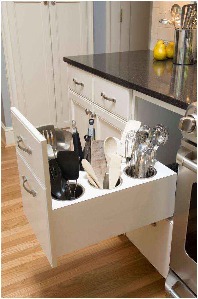 15 способов хранения кухонной утвари 2 | Дока-Мастер