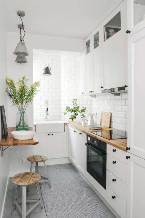 35 идей дизайна для маленькой кухни 2 | Дока-Мастер