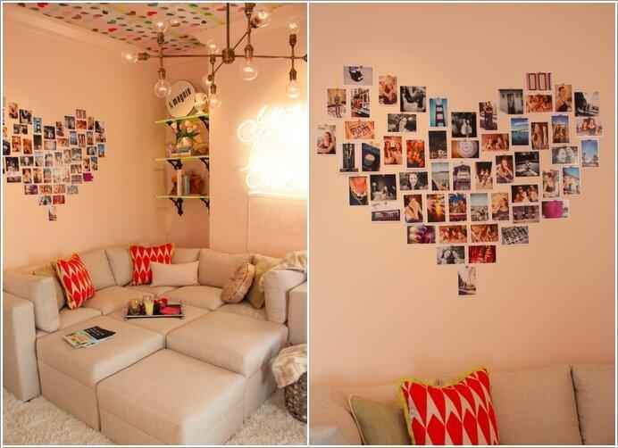 15 способов украсить стены фотографиями 14 | Дока-Мастер