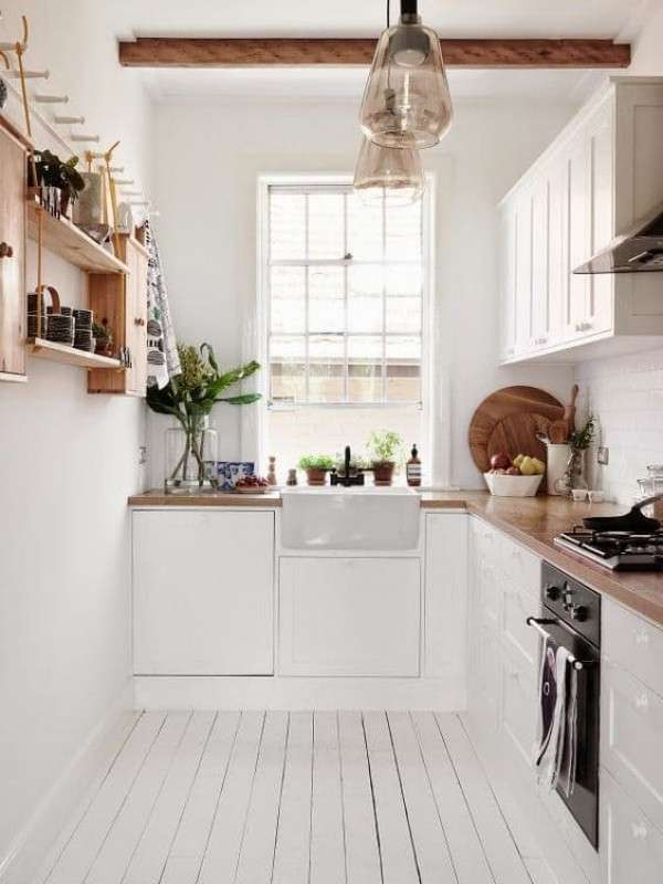 35 идей дизайна для маленькой кухни 28 | Дока-Мастер
