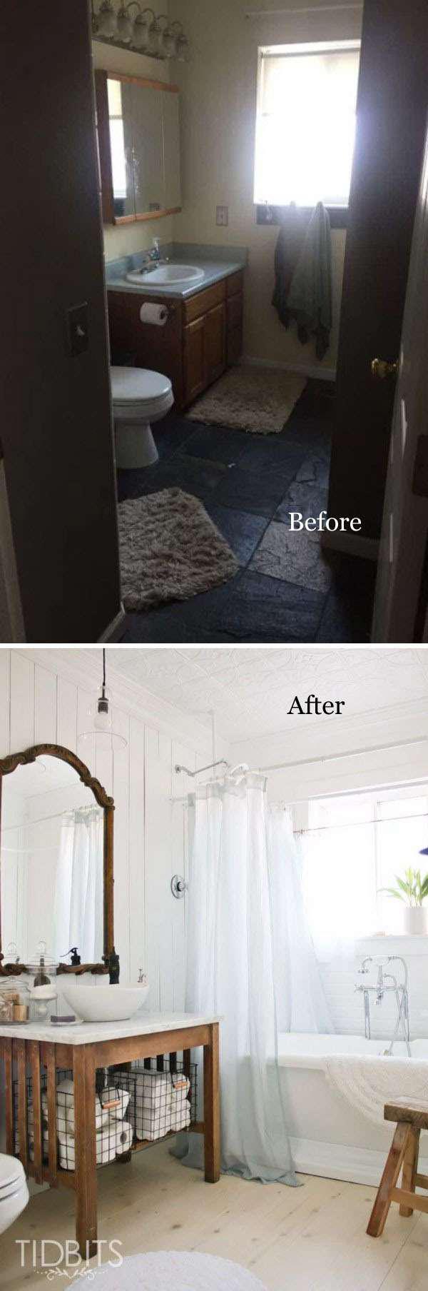 16 идей преображения старой ванной комнаты 8 | Дока-Мастер