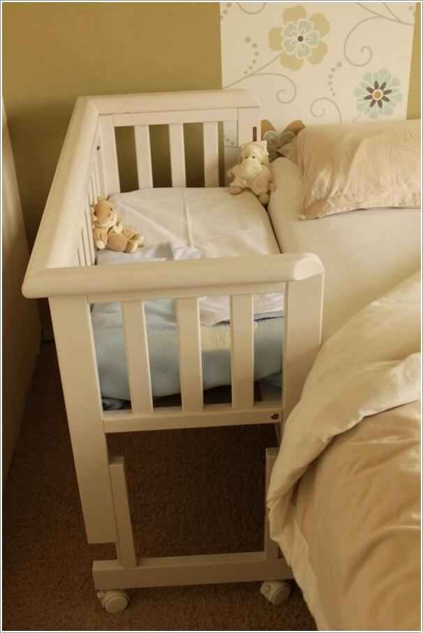 10 идей приставных кроваток для новорожденных 8 | Дока-Мастер