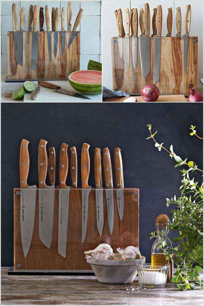 10 способов хранить кухонные ножи 9 | Дока-Мастер