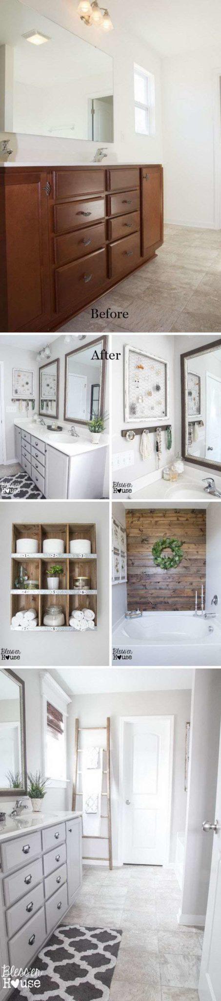 16 идей преображения старой ванной комнаты 10 | Дока-Мастер