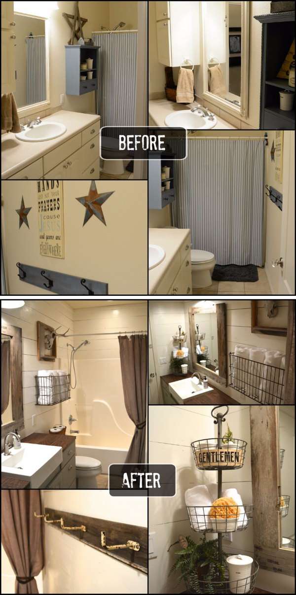 16 идей преображения старой ванной комнаты 11 | Дока-Мастер
