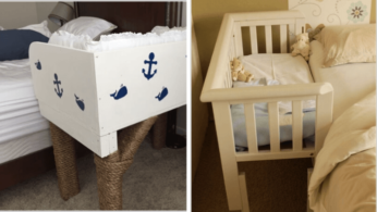 10 идей приставных кроваток для новорожденных 45 | Дока-Мастер