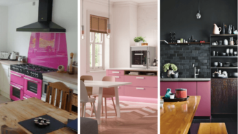 20 идей кухонь в розовом цвете 50 | Дока-Мастер