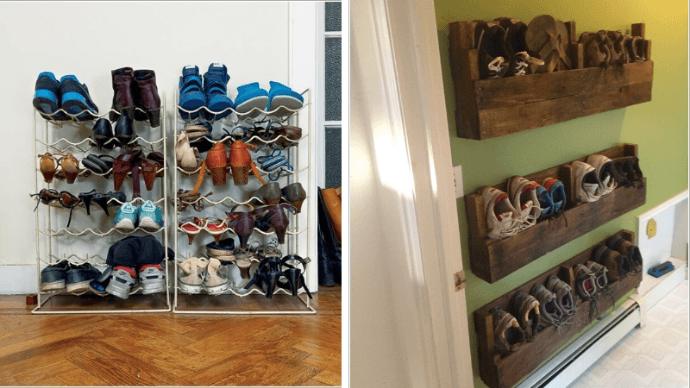 13 необычных способов хранения обуви 1 | Дока-Мастер