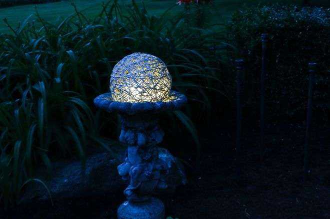 Как сделать необычные садовые фонари своими руками 17 | Дока-Мастер