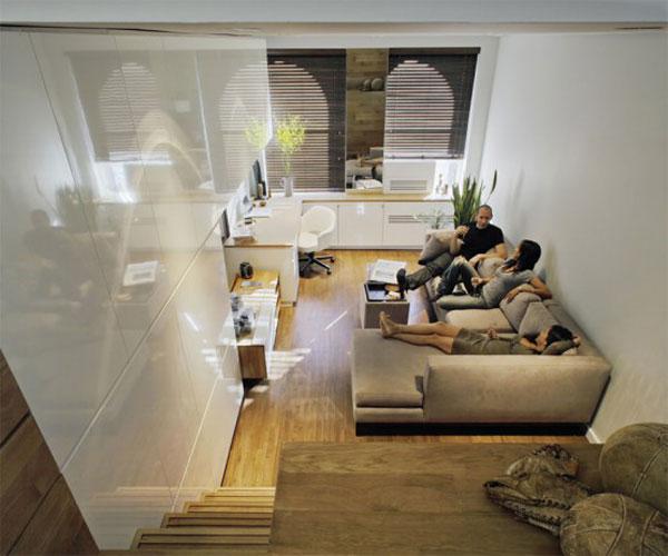 30 лучших идей дизайна небольших квартир 22 | Дока-Мастер
