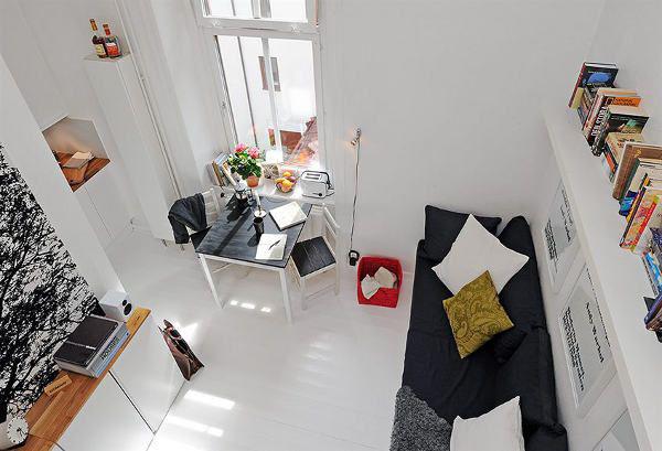 30 лучших идей дизайна небольших квартир 23 | Дока-Мастер