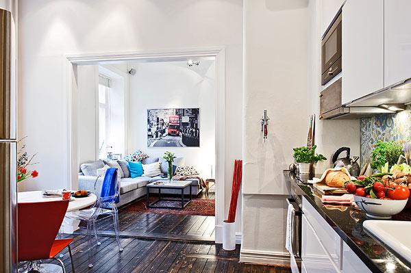 30 лучших идей дизайна небольших квартир 6 | Дока-Мастер