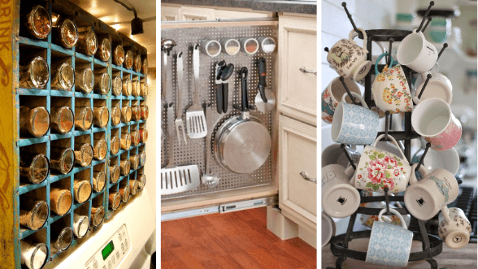20 творческих идей организации хранения на кухне 1 | Дока-Мастер