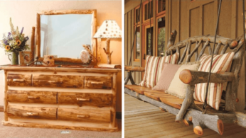 10 вариантов мебели из натурального дерева для дома и сада 58 | Дока-Мастер