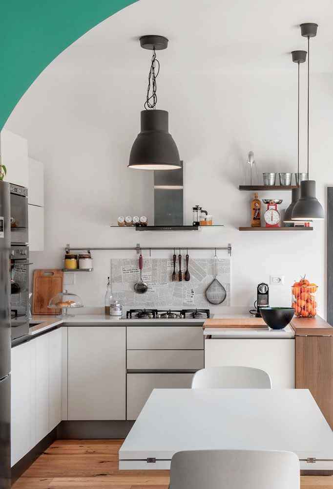 25 идей белых кухонь 12 | Дока-Мастер