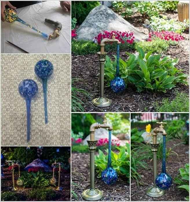 15 идей нестандартного оформления садовых фонарей 14 | Дока-Мастер