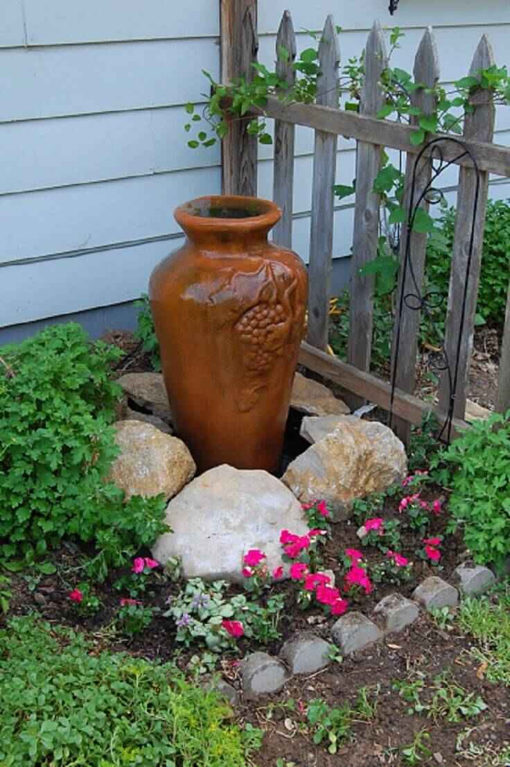 24 идеи фонтана в вашем саду 17 | Дока-Мастер