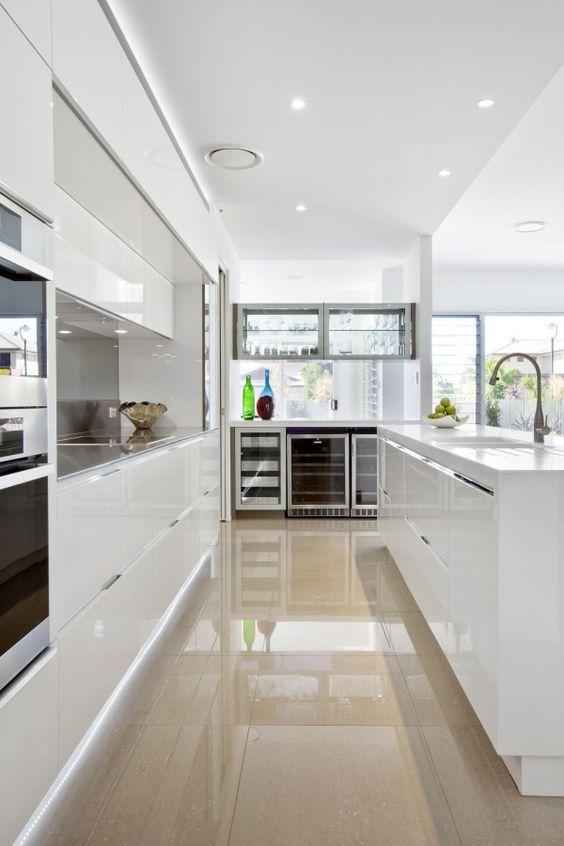 25 идей белых кухонь 20 | Дока-Мастер