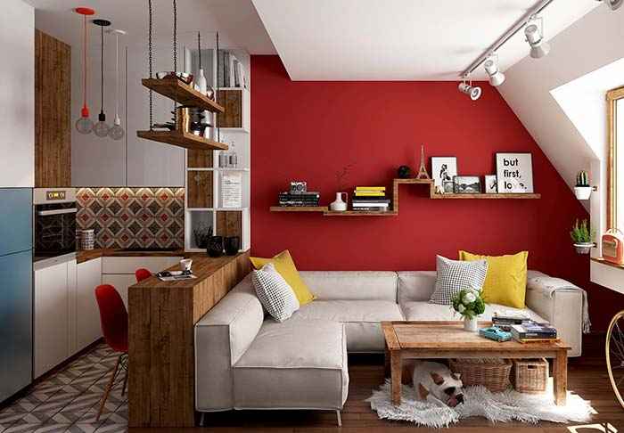 Идеи оформления маленьких квартир. Правила и примеры 35 | Дока-Мастер