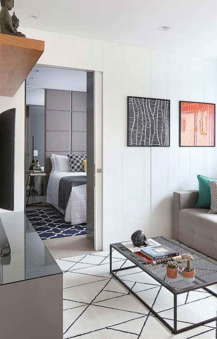 Идеи оформления маленьких квартир. Правила и примеры 7 | Дока-Мастер
