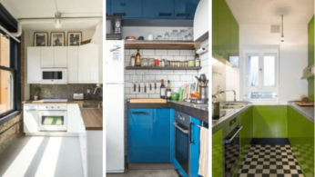 9 примеров узких кухонь 146 | Дока-Мастер
