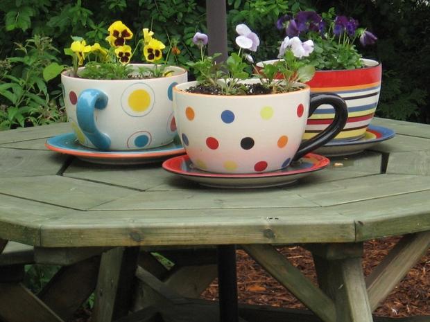 Потрясающие идеи самоделок из чашек и чайников 2 | Дока-Мастер