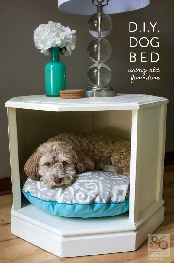 Кровати для домашних животных из подручных материалов 5 | Дока-Мастер