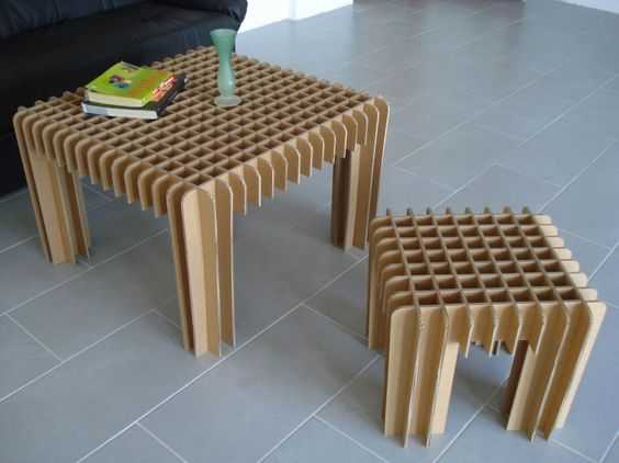Мебель из картона — экологично и функционально 7 | Дока-Мастер