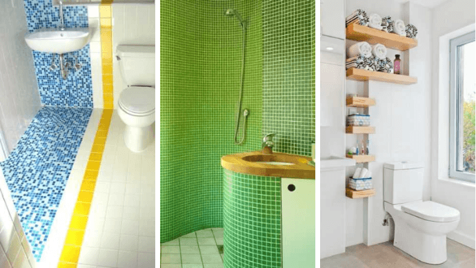 9 идей для крошечных ванных комнат 1 | Дока-Мастер