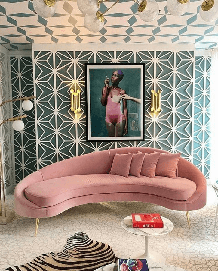 Millennial pink: 40 очаровательных идей домашнего декора 34 | Дока-Мастер