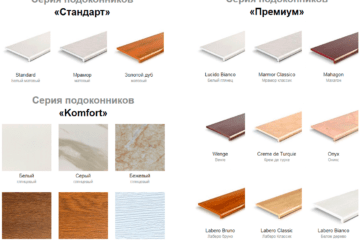 Описание основных видов подоконников 4 | Дока-Мастер
